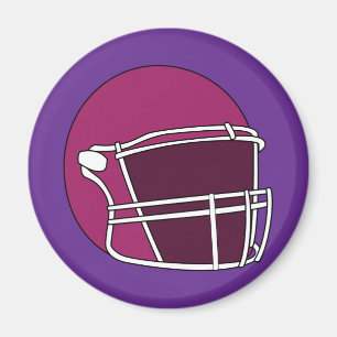 Football Helmet Magnet