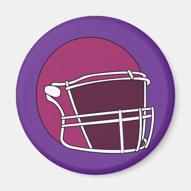 Football Helmet Magnet (Front)