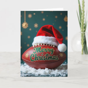 Football Holiday Christmas Card