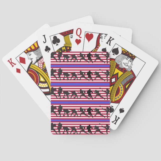 Football image for Playing Cards (Back)