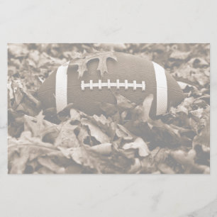 Football in Sepia Stationery