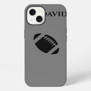 Football iPhone/iPad case with personalised name.