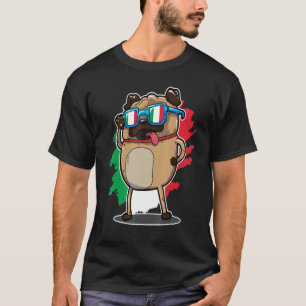 Football Italy Flag Pug 2020 European Champions T-Shirt