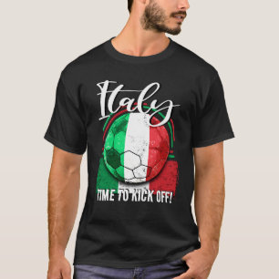 Football Italy Flag, Soccer T-Shirt