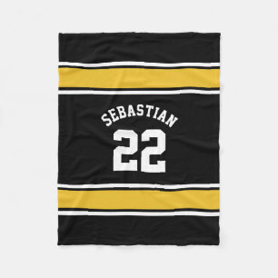 Football Jersey Novelty Personalised Name Fleece Blanket