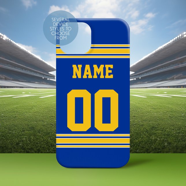 Football Jersey with Area To Customise Case-Mate iPhone Case (Personalized Phone Case with A sporty Design)
