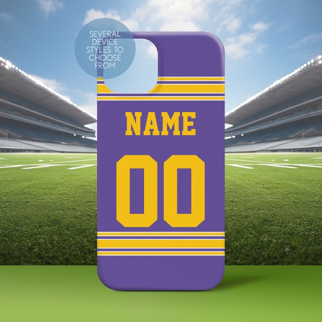 Football Jersey with Area To Customise Case-Mate iPhone Case (Personalized Phone Case with A sporty Design)