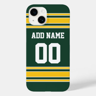 Football Jersey with Custom Name Number Case-Mate iPhone 14 Case