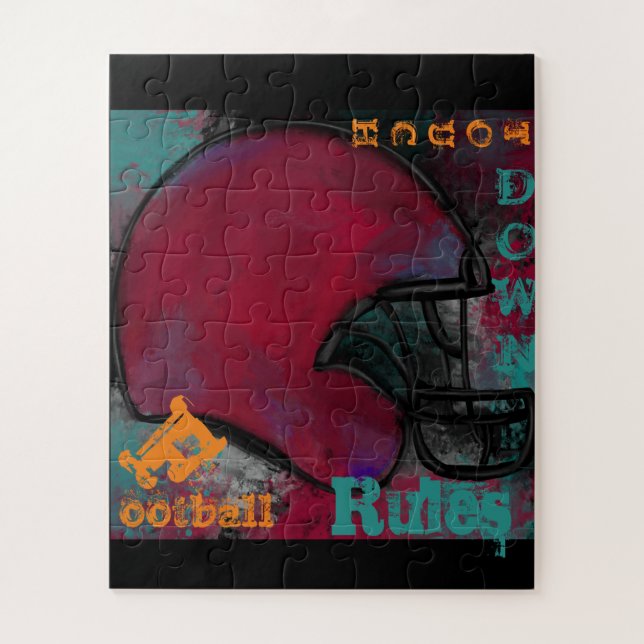 FOOTBALL JIGSAW PUZZLE (Vertical)