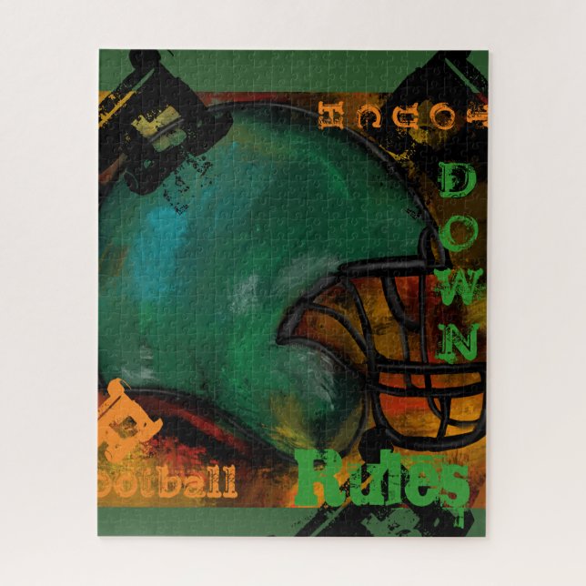 FOOTBALL JIGSAW PUZZLE (Vertical)
