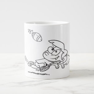 Football - Jumbo Mug