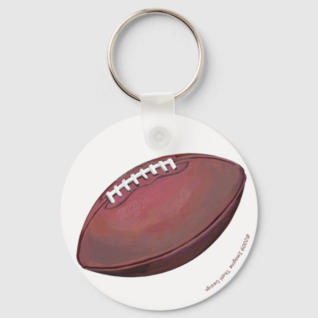 Football Key Ring (Front)