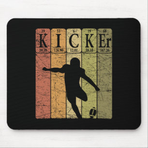 Football Kicker Periodic Table Elements Football P Mouse Pad