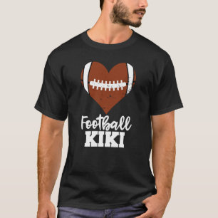Football Kiki Football Heart Grandma Kiki T-Shirt