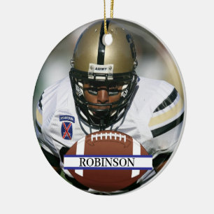 Football League Kids Sport Ceramic Tree Decoration