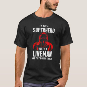Football Lineman Hero Offensive Defensive Player   T-Shirt