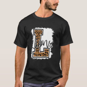 Football Lions School Sports Fan Team Spirit 1 T-Shirt