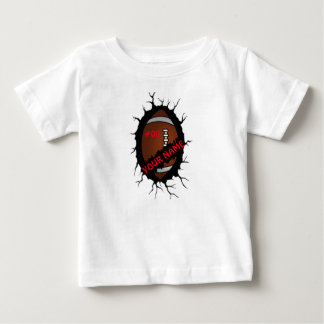Football Logo, Football Custom Name, Football Gift Baby T-Shirt