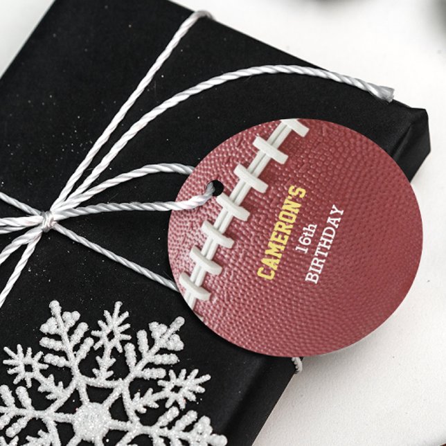 Football Look Gold Favour Tags (Creator Uploaded)