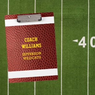Football Look Personalised Clipboard