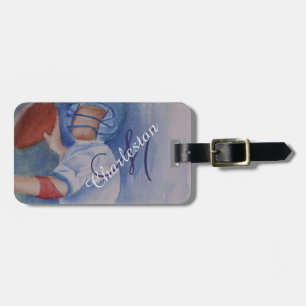 Football Lover Luggage Tag