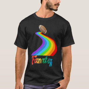 Football Lovers Rainbow Fantasy Men Women T T-Shirt