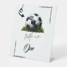 Football lovers Tabletop sign