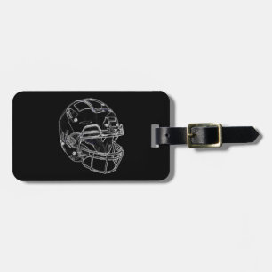 Football Luggage Tag
