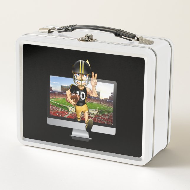 Football lunch box ! (Front)