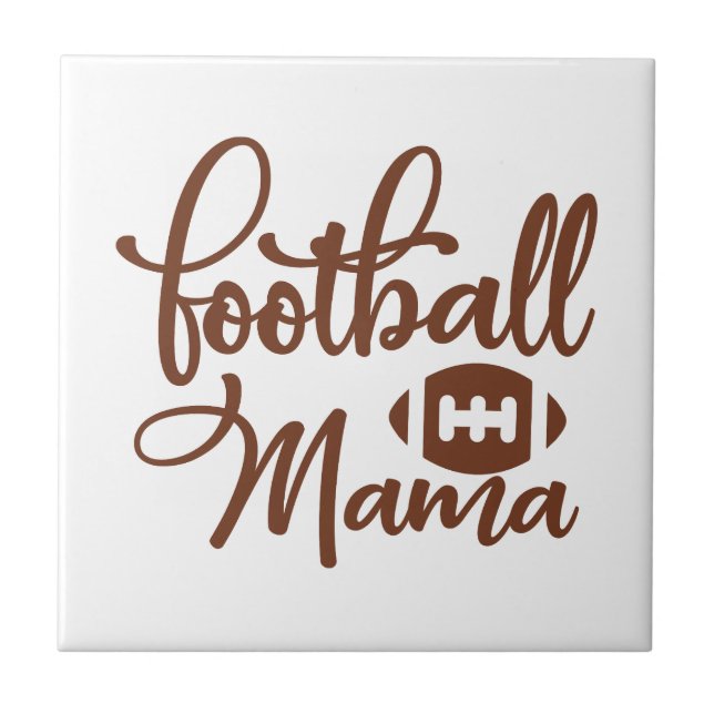 Football Mama Tile (Front)
