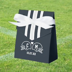 Football Match Wedding Favour Box