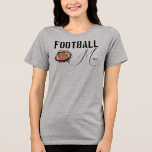 Football Mom, Game Day Tri-Blend Shirt