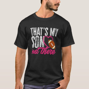 Football Mom Mother of Football Player Football Mo T-Shirt