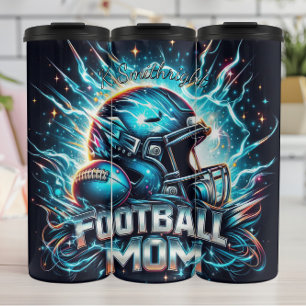 Football Mom Thermal Tumbler
