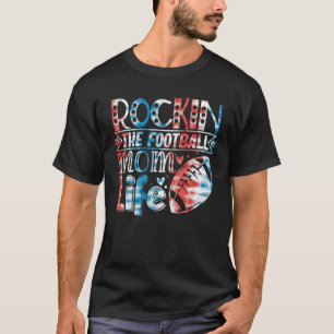 Football Moms Cute Football Mom T-Shirt