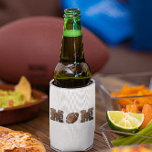 Football Mum<br><div class="desc">Grab this football Mum can cooler to celebrate after the game. This football mum design can be found on other items in my store,  PageCreativeDesigns.</div>