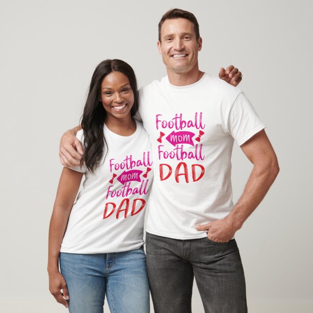 Football Mum and Dad  T-Shirt (Unisex)