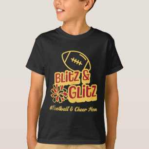 Football Mum Cheer Mum Blitz And Glitz Tank Top