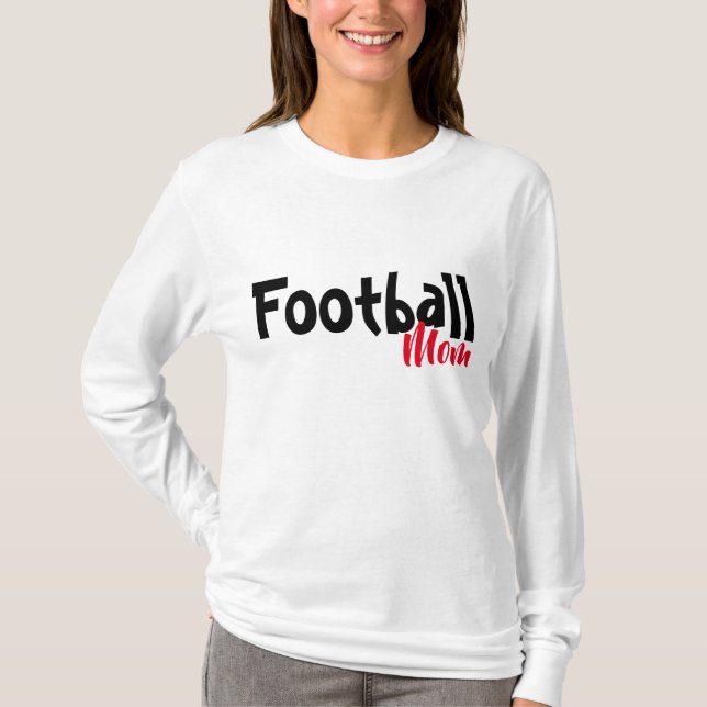 Football Mum | Football Child Gift  T-Shirt (Front)