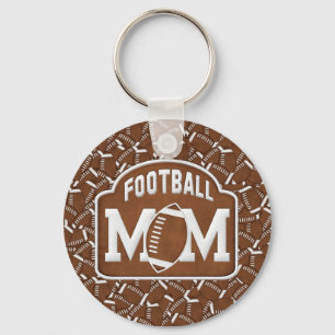 Football Mum Key Ring