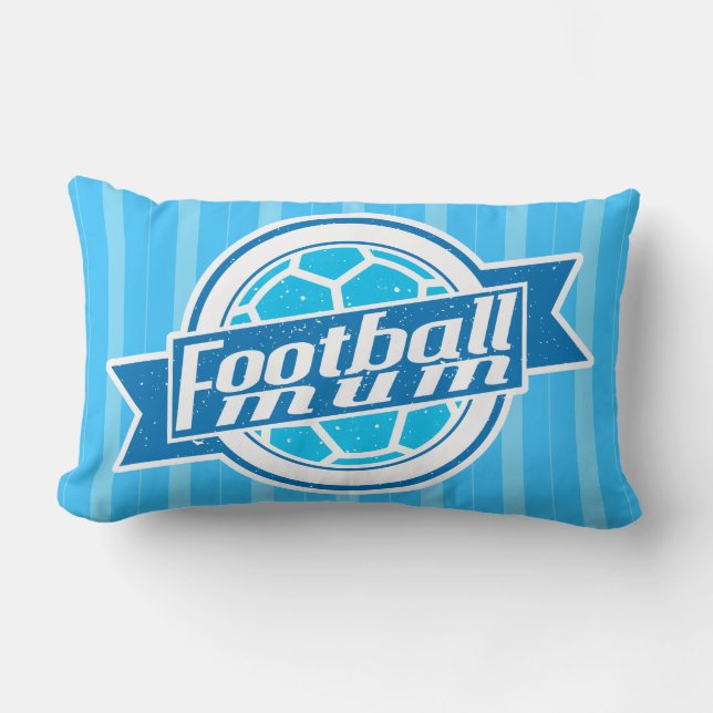 Football Mum Lumbar Cushion (Front)