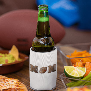 Football Mum / Sports Fan Can Cooler