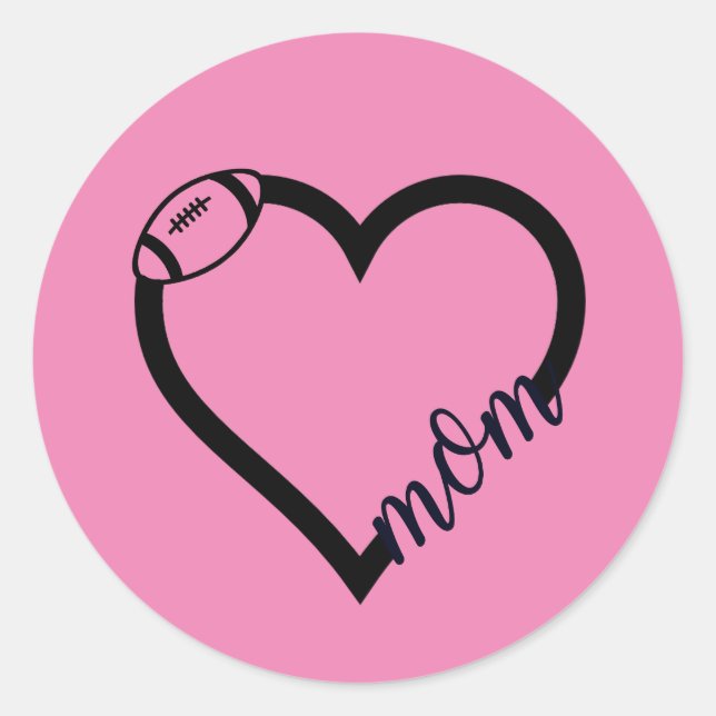 Football Mum Stickers (Front)