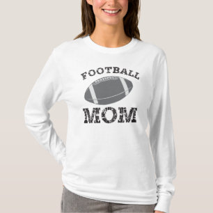Football Mum T-shirt, Long Sleeves T-Shirt