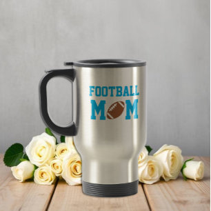 Football Mum Travel Mug