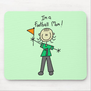 Football Mum Tshirts and Gifts Mouse Pad