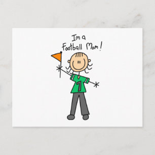 Football Mum Tshirts and Gifts Postcard
