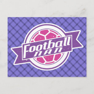 Football Nan (Grandmother) Postcard