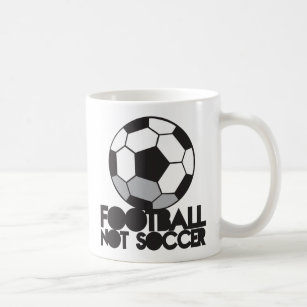 FOOTBALL not soccer! ball shirt Coffee Mug