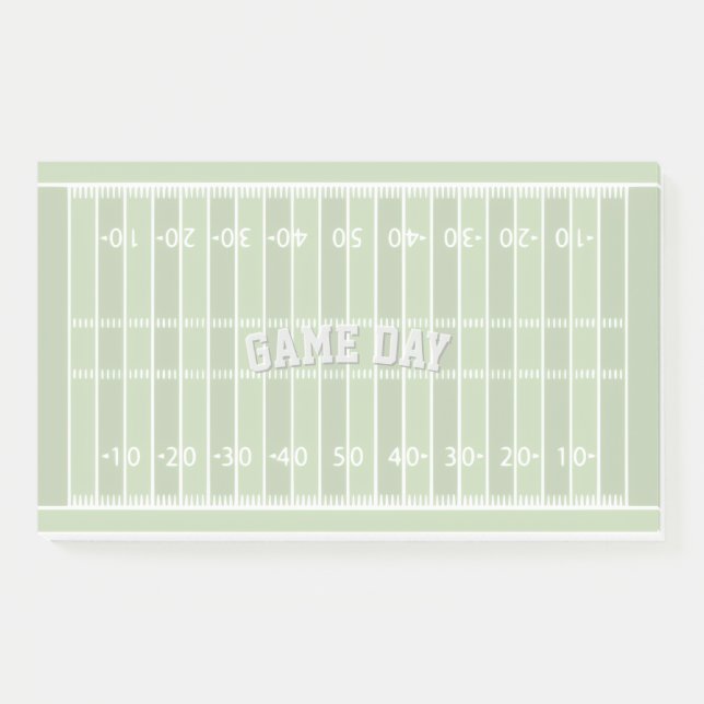 Football  Notes (Front)